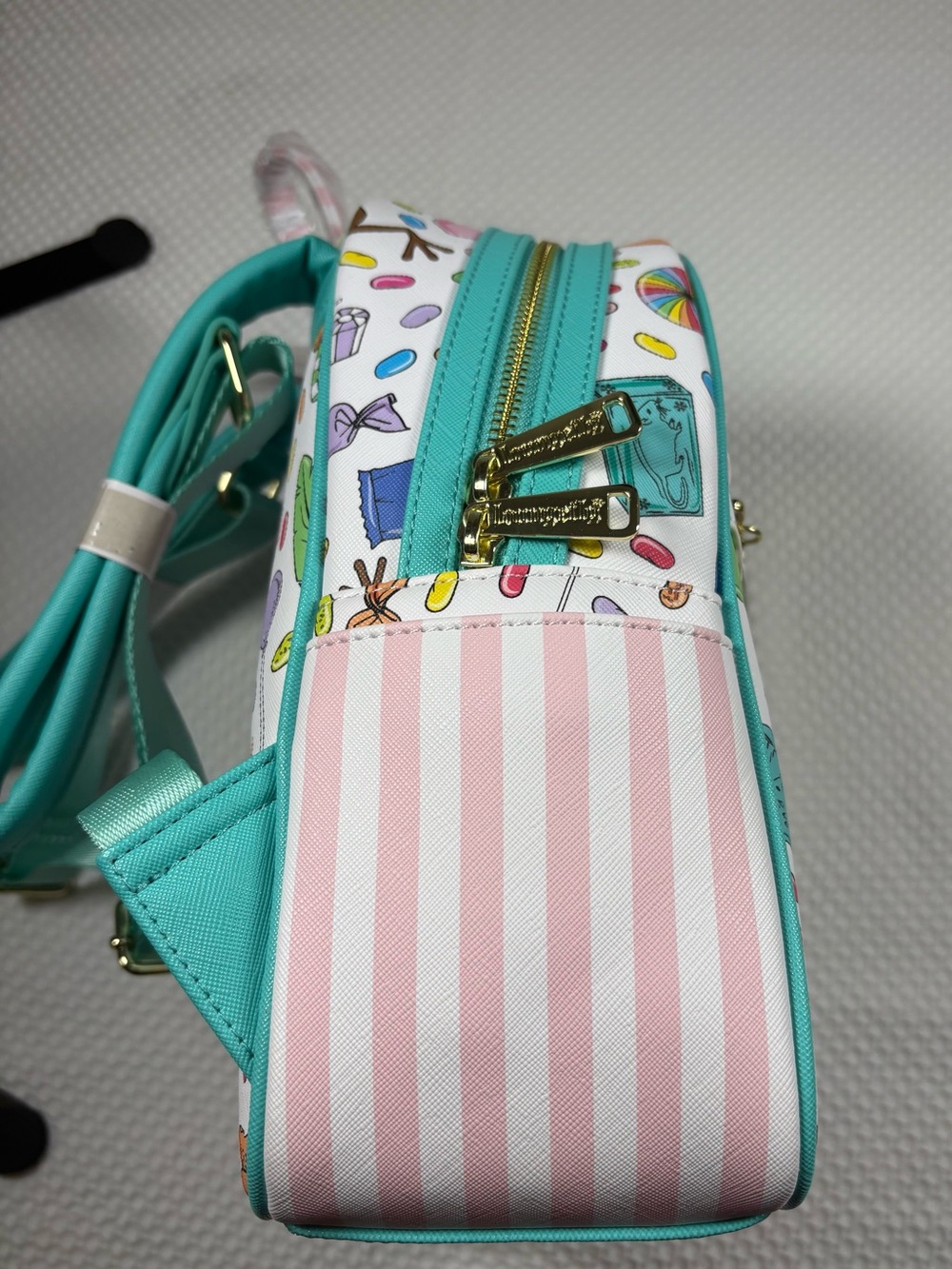 Loungefly x Harry Potter Honeydukes Candy Printed Mini Backpack Universal NWT - Picture 4 of 12